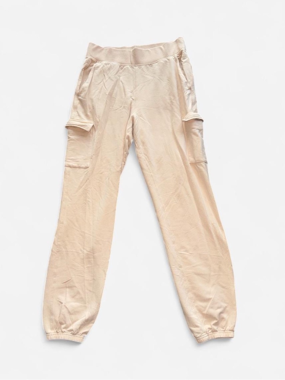 Abercrombie & Fitch Cream Cargo Joggers - Cream